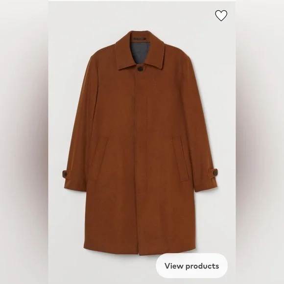 H&M Wool Blend Car Coat - Picture 3 of 9